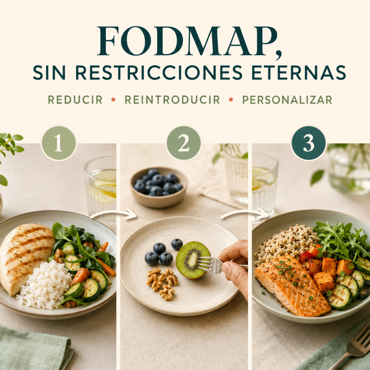 FODMAP: reducir, reintroducir, personalizar