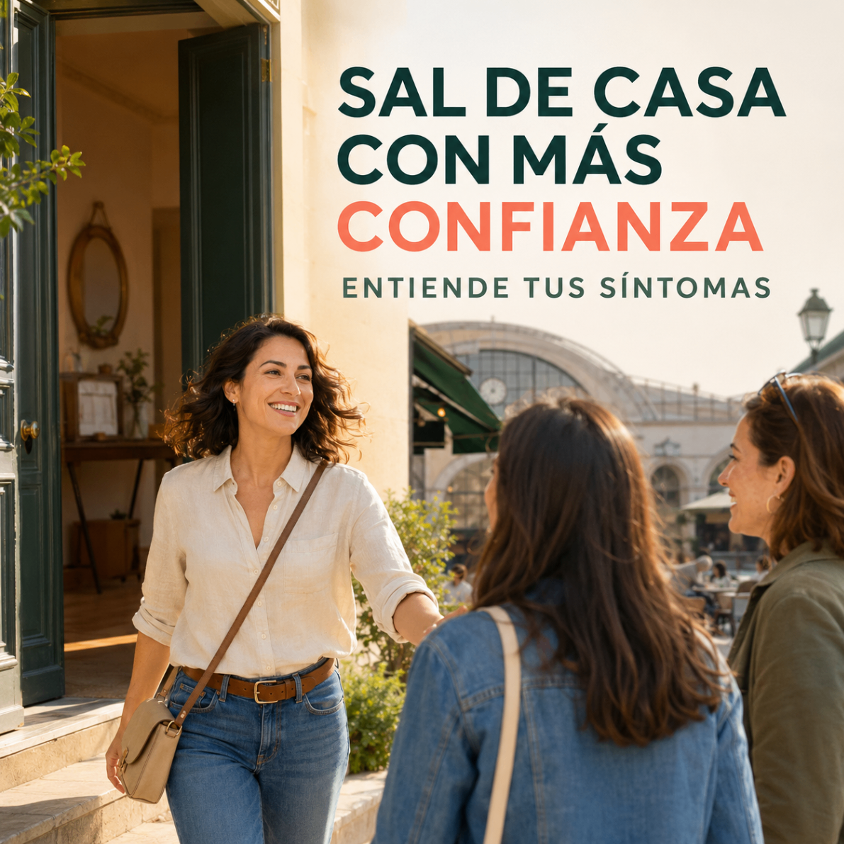 Sal de casa con más confianza